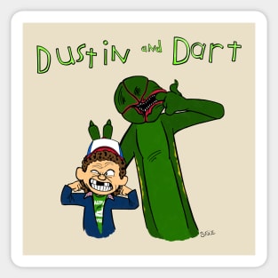 Dustin & Dart 3 Sticker